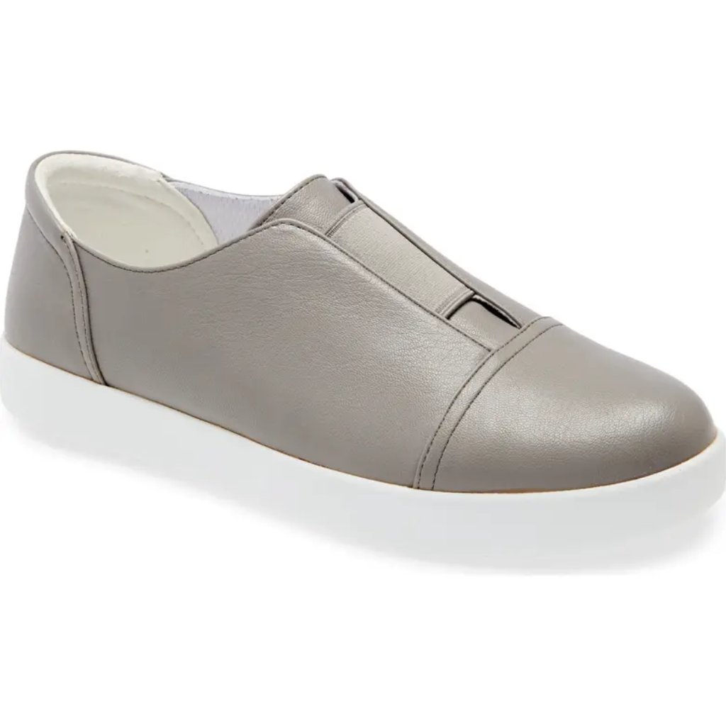 Women's Alegria Posy Slip-On Sneaker, Size 7-7.5us - Grey